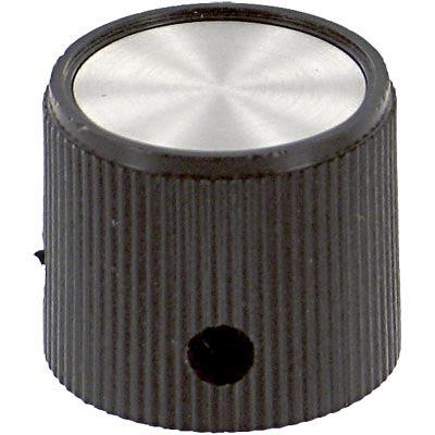 Ehc (Electronic Hardware) Eh71-1N2S Round Knob, 6.35Mm