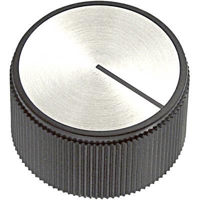 Ehc (Electronic Hardware) Eh71-3C2S Round Knob With Line Indicator, 6.35Mm