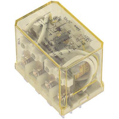 Idec Rh4B-Uldc12V Relay, 4Pdt, 110Vac, 30Vdc, 10A