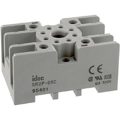 Idec Sr2P-05C Relay Socket, 8Pin, 10A, 300V