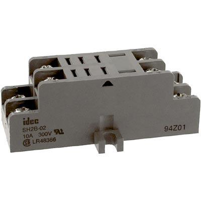 Idec Sh2B-02 Relay Socket, 8Pin, 10A, 300V