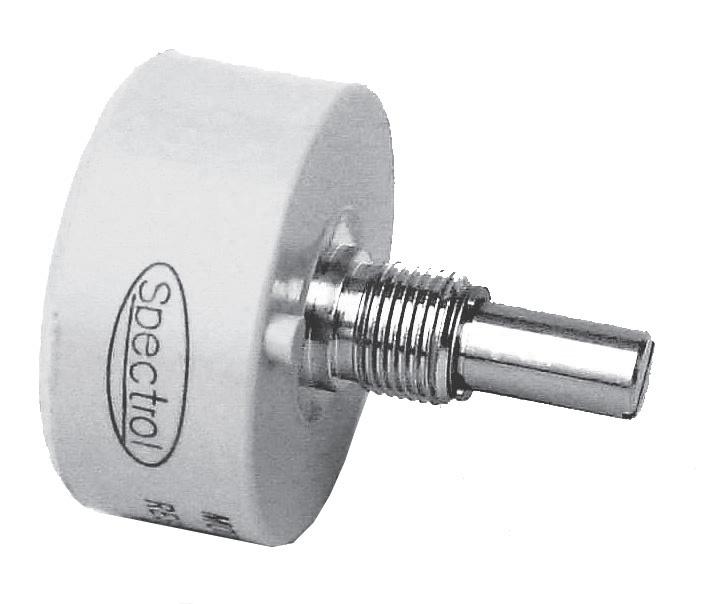 Vishay 132-0-0-101 Wirewound Potentiometer, 100 Ohm, 0.03, 2.75W