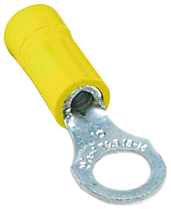 Abb - Thomas & Betts Rc777 Terminal, Ring Tongue, #8, Crimp, Yellow