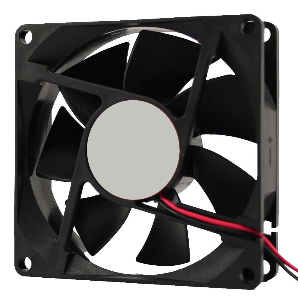 Orion Fans Od8025-48Hbip69K Dc Axial Fan, Ball, 40Cfm, 0.08A, 48V