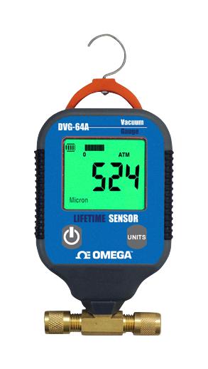 Omega Dvg-64A. Digital Vacuum Gauge, 14.73Psi, 1/4