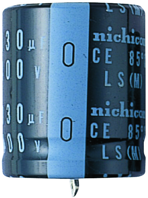 Nichicon Lls1K103Melc Aluminum Electrolytic Capacitor, 10000Uf, 80V, 20%, Snap In