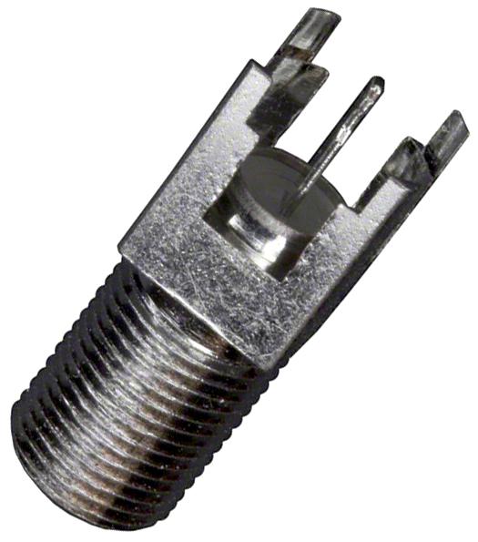 Amphenol Rf 222141 Rf/coaxial, F Jack, Straight, 75 Ohm, Though Hole