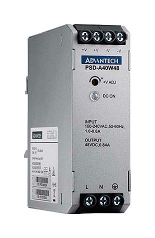 Advantech Psd-A40W48 Power Supply, Ac-Dc, 48V, 0.84A