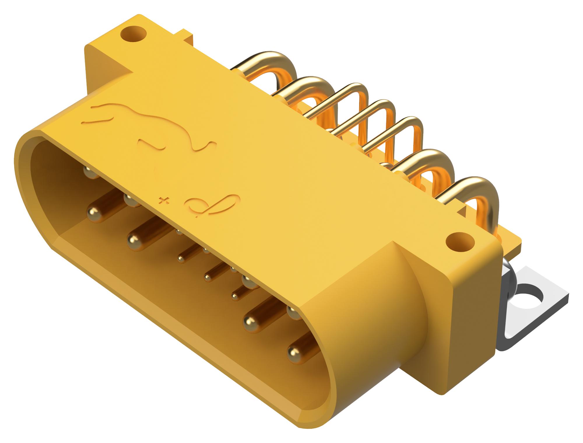 Positronic Gfsh89M4B/aa Rect Pwr Conn, R/a Plug, 17Pos, Tht