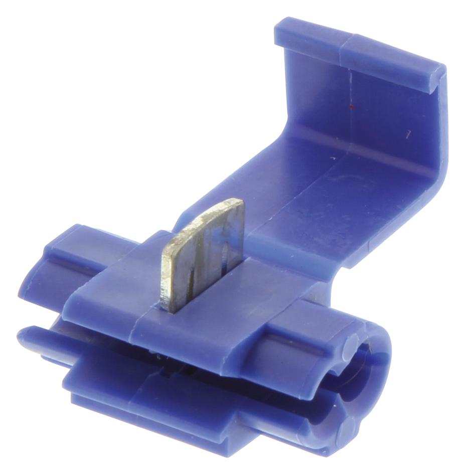 3M 560B-Pouch Terminal, Wire Tap, 18-16Awg, Blue