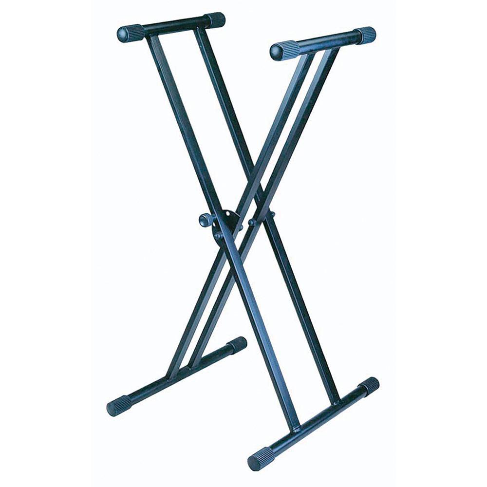 Stellar Labs 555-13812 Heavy-Duty Portable Keyboard Stand With Adjustable Height