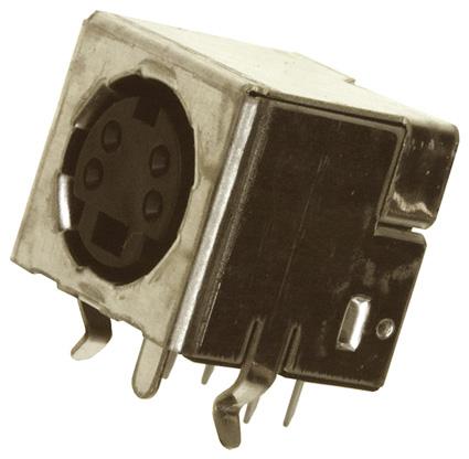 Amp - Te Connectivity 5749230-1 Connector, Din, Jack, 4 Position