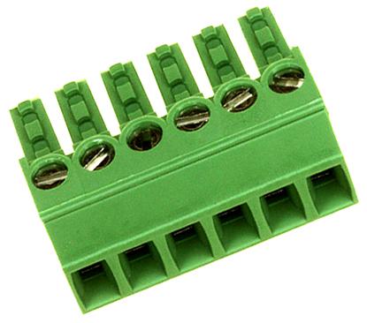 Buchanan - Te Connectivity 284507-6 Terminal Block Pluggable, 6 Position, 30-14Awg