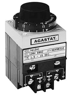 Agastat - Te Connectivity 7022Ob Time Delay Relay, Dpdt, 5S, 240Vac