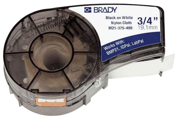 Brady M21-375-595-Yl. Labeling Tape, 0.375Inx21Ft Black/yellow