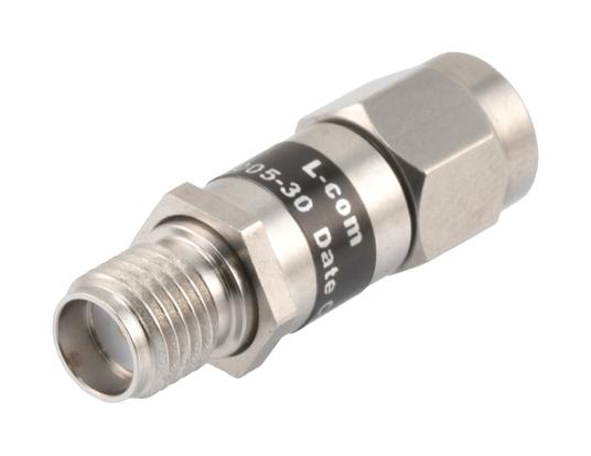 L-Com Lcat1005-30 Rf Attenuator, Sma Plug-Jack, 50 Ohm