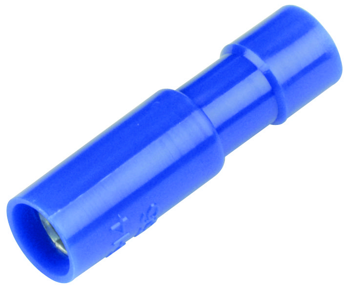 Multicomp Pro Mc29423 Terminal, Female Bullet, Crimp, Blue