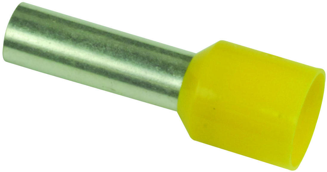 Multicomp Pro Spc4526 Terminal, Ferrule, 12 X 3.6Mm, Yellow