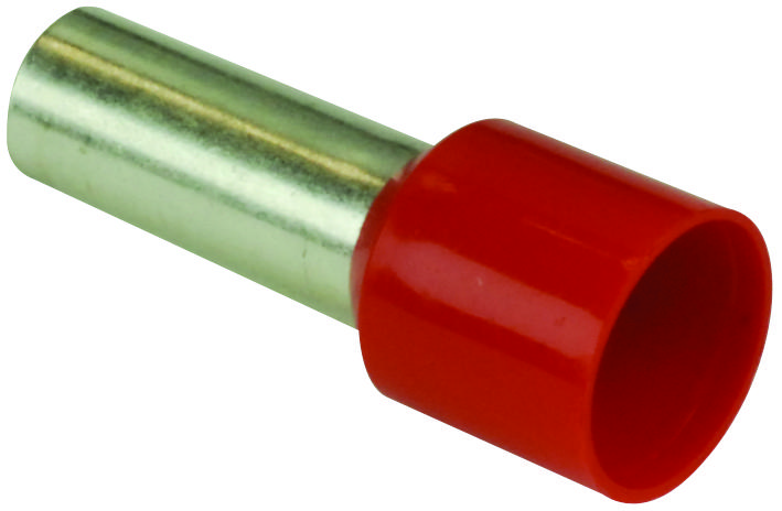 Panduit Fsd83-12-C Terminal, Wire Ferrule, 8Awg, Red