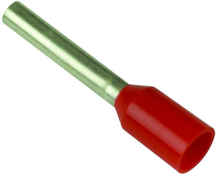 Panduit Fsd77-10-D Terminal, Wire Ferrule, 18Awg, Red