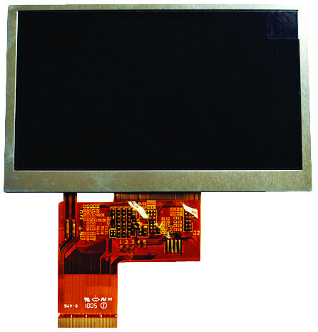 Kentec Display K430Wqa-V4-F Lcd Module, 4.3, 480X272, Touch Screen