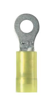 Panduit Pnf10-56R-L Terminal, Ring Tongue, 5/16, 10Awg, Yel