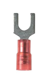 Panduit Pnf18-6F-M Terminal, Fork Tongue, M3.5, 18Awg, Red