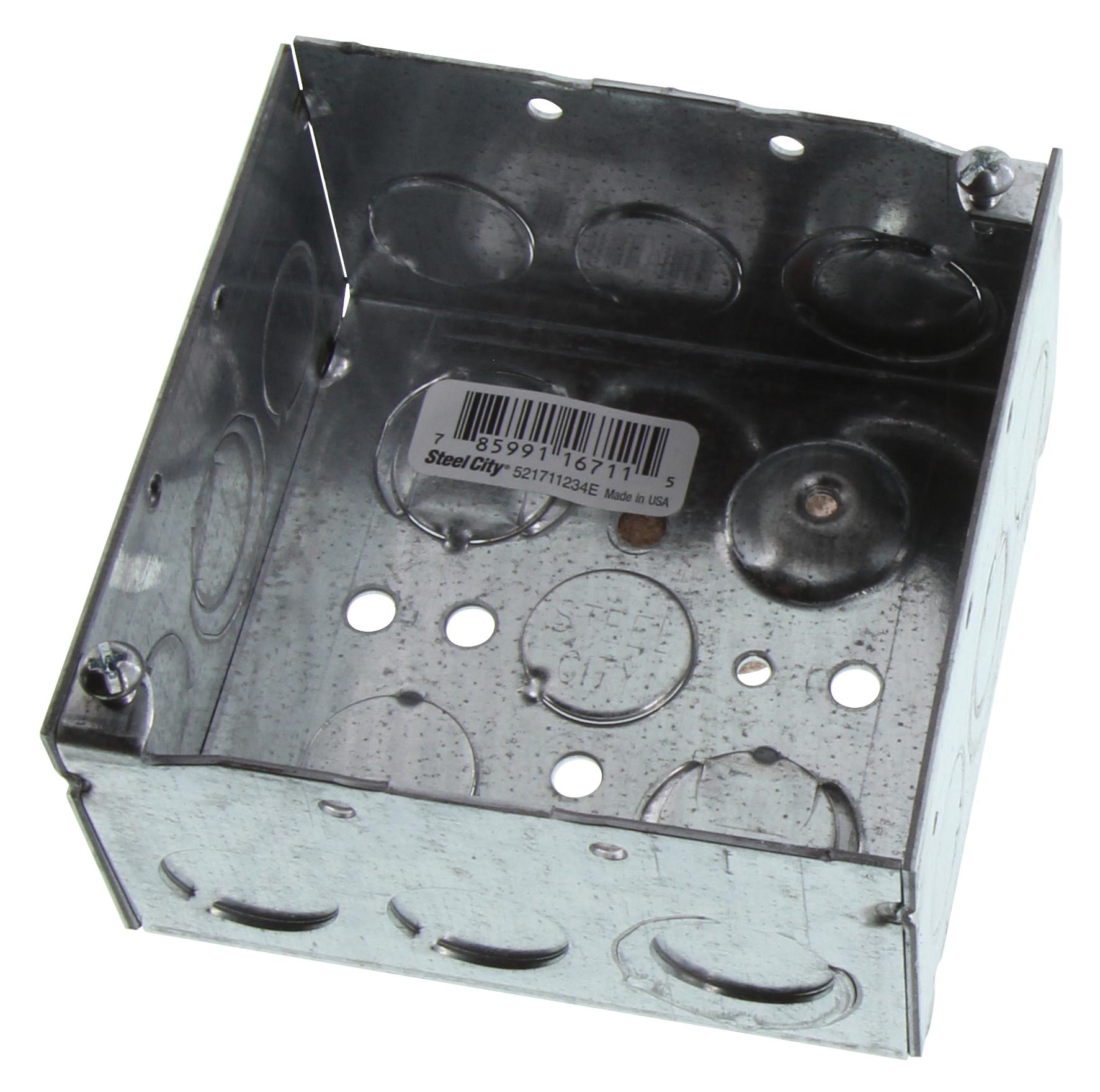 Abb - Thomas & Betts 52171 1/2&3/4E Square Outlet Box