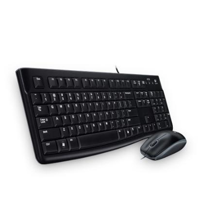 Logitech 920-002565 Mk120 Keyboard And Mouse Wired Combo