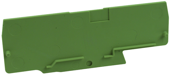 Wieland Electric 07.312.9055.0 End Plate, Wkfn 4 D2/2/35 Terminal Block