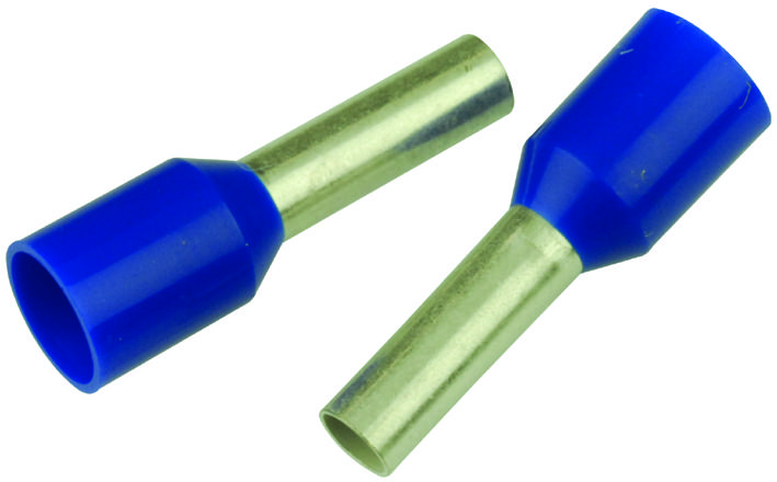 Multicomp Pro Spc4520 Terminal, Ferrule, 8 X 2.3Mm, Blue