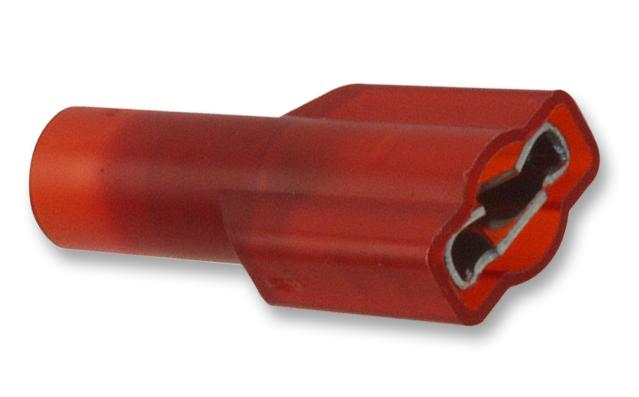 3M Mnu18-250Dfik Crimp Terminal, 6.35Mm, Female, Red