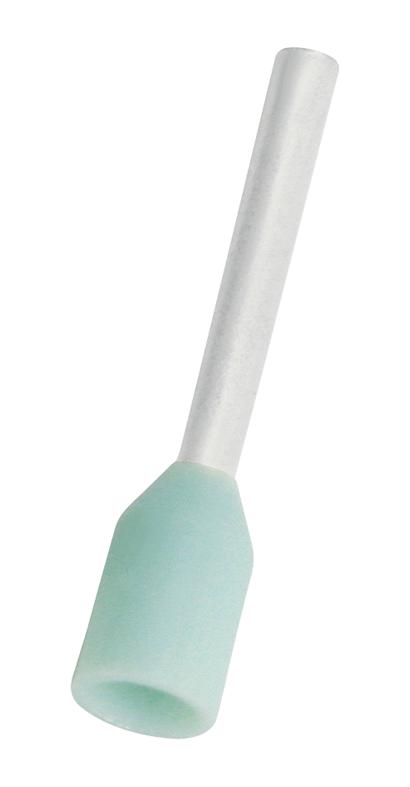 Multicomp Pro Mc3406-T Terminal, Ferrule, Crimp, Turquoise