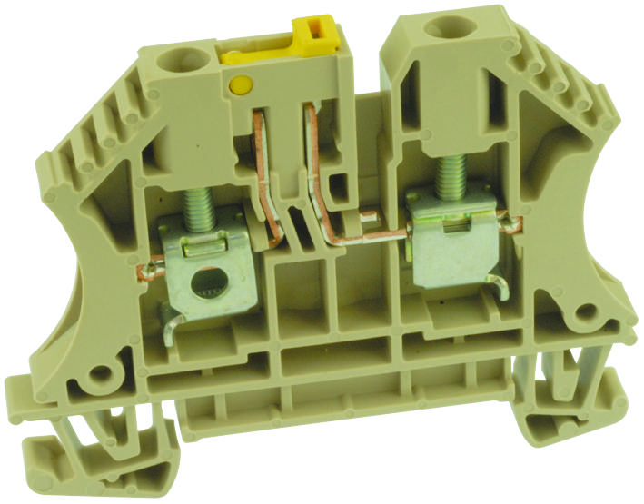 Weidmuller 7910180000 Din Rail Terminal, 2 Position, 22-10Awg