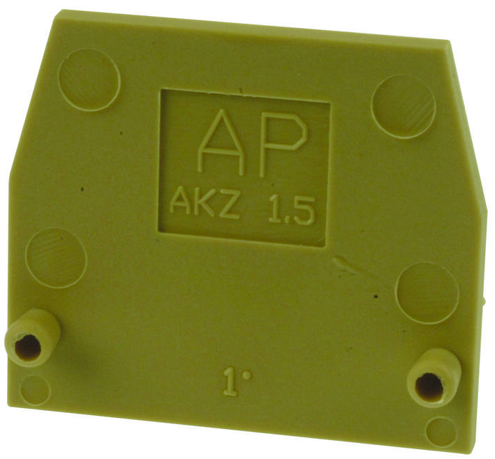 Weidmuller 0340560000 End Plate, Akz Mini Modular Terminal