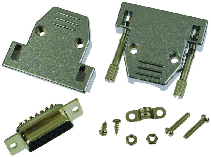 Multicomp Mcd8A15Fs-Kit D Sub Connector Kit, Receptacle, 15 Position, Solder