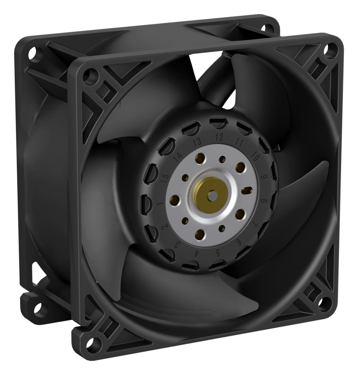 Ebm-Papst 8315100137 Dc Axial Fan, 80Mm, 103Cfm, 24V