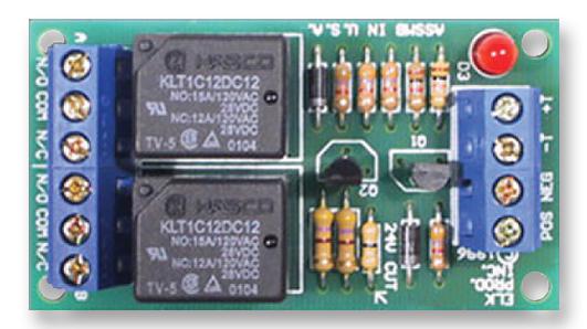 Elk Products 924 Relay, Module, Dpdt, 10A, 12Vdc To 24Vdc