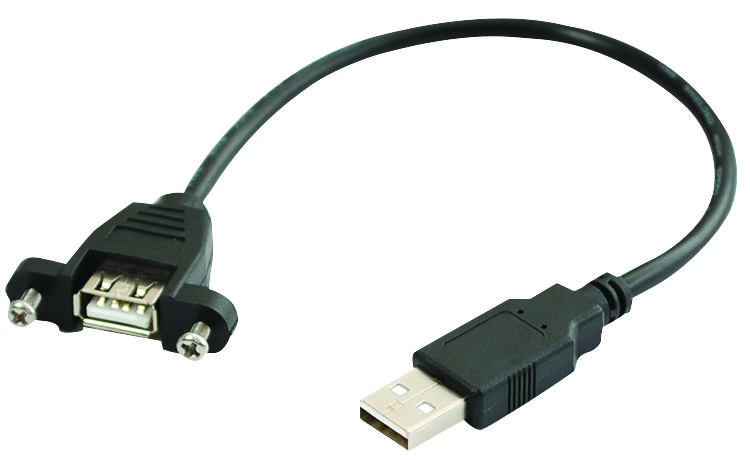 Adafruit 908 Computer Cable, Usb A Plug To A Rcpt, 10.2