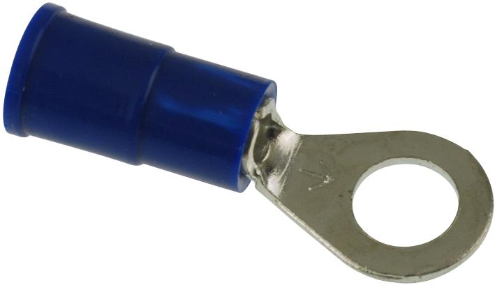 3M Rv14-10Q Terminal, Ring Tongue, Stud 10, Crimp, Blue