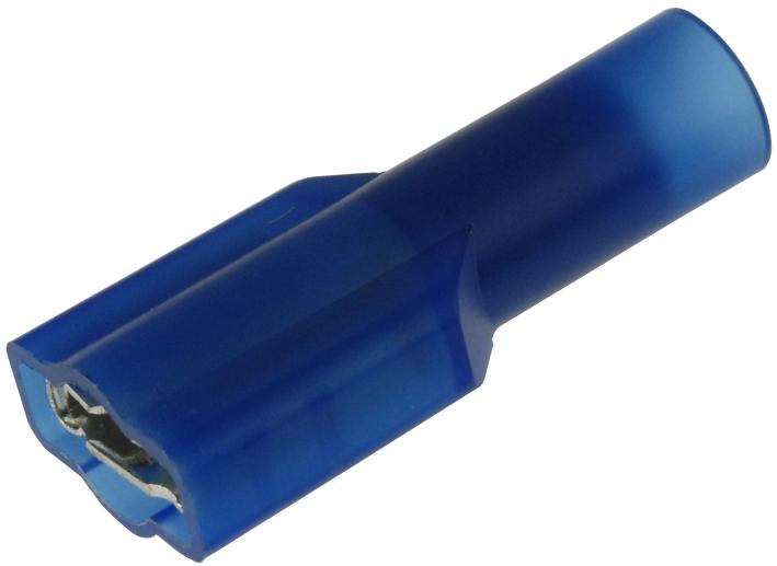 3M Fdi14-250Q Terminal, Female Disconnect, 0.25, Crimp, Blue