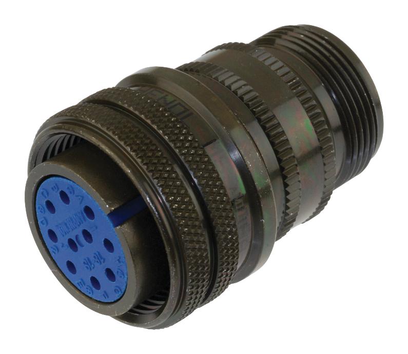 Amphenol Industrial 97-3106A-18-11S Circular Connector, Plug, 18-11S, Cable