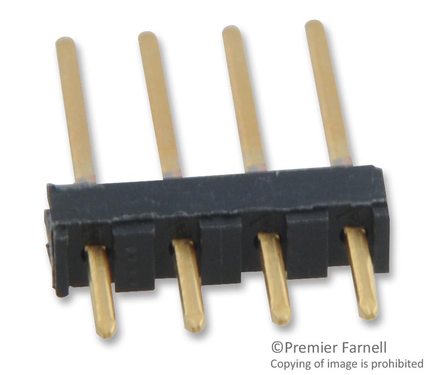 Amp - Te Connectivity 87224-4 Board-Board Connector Header, 4 Position, 1Row