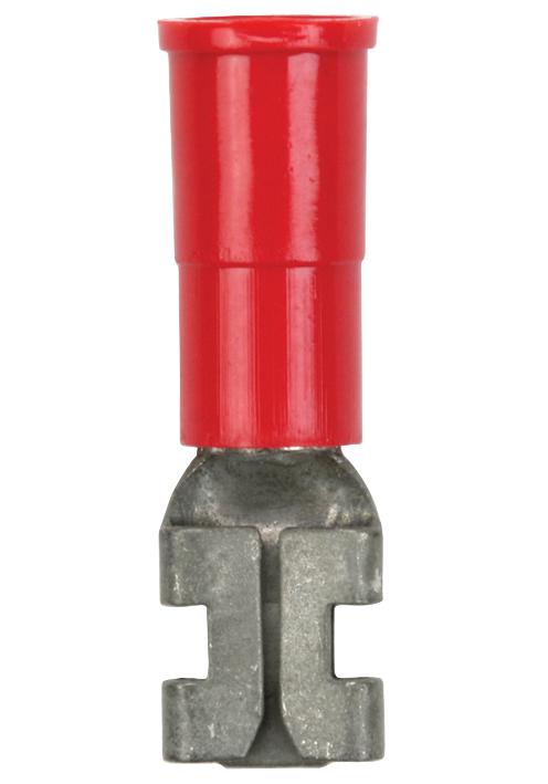 3M Mvu18-187Dfx Terminal, Female Disconnect, 0.187, Crimp, Red