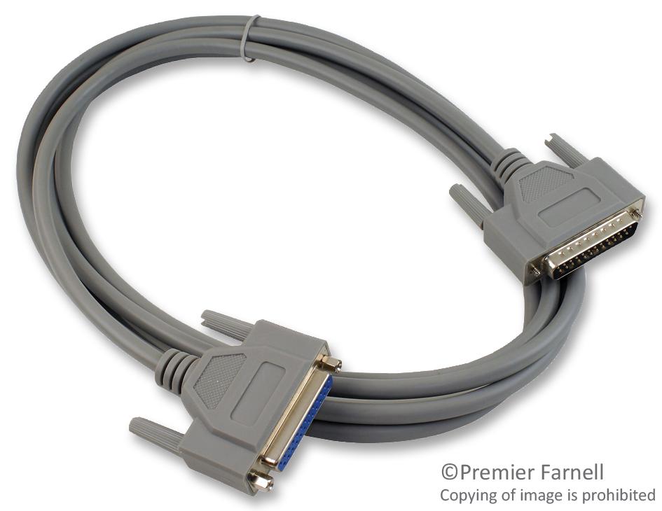 Multicomp Mc004150 Computer Cable, Db25 Plug-Rcpt, 10Ft