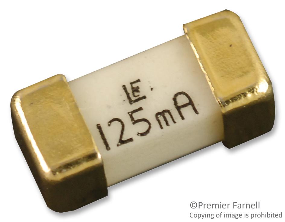 Littelfuse 0451.125Mrl. Fuse, Smd, 125Ma, Fast Acting