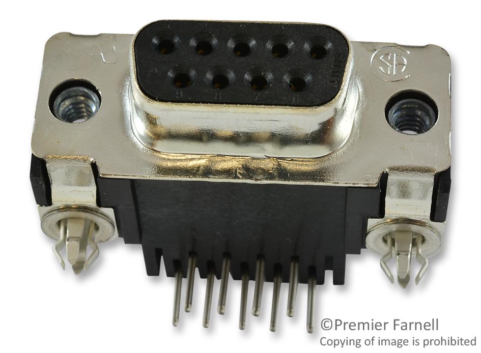 Amp - Te Connectivity 5747836-4 D Sub Connector, Standard, 9 Position, Receptacle