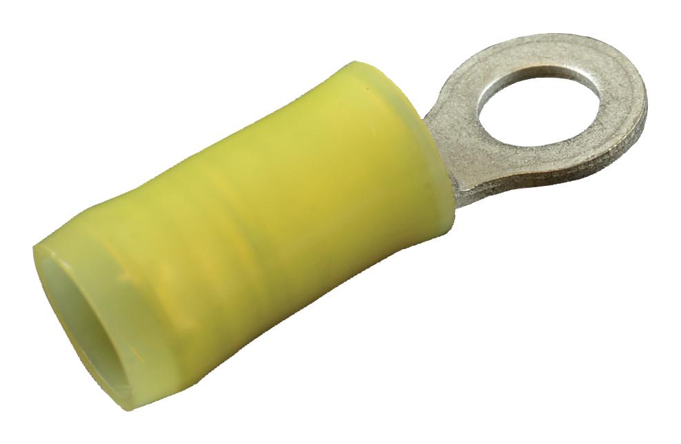 Amp - Te Connectivity 32883. Terminal, Ring Tongue, #10, Crimp Yellow