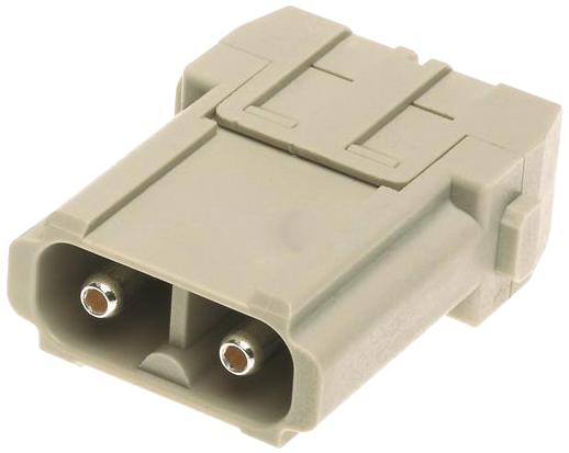 Harting 09140022602 Rectangular Insert, Plug, 2 Position, Screw