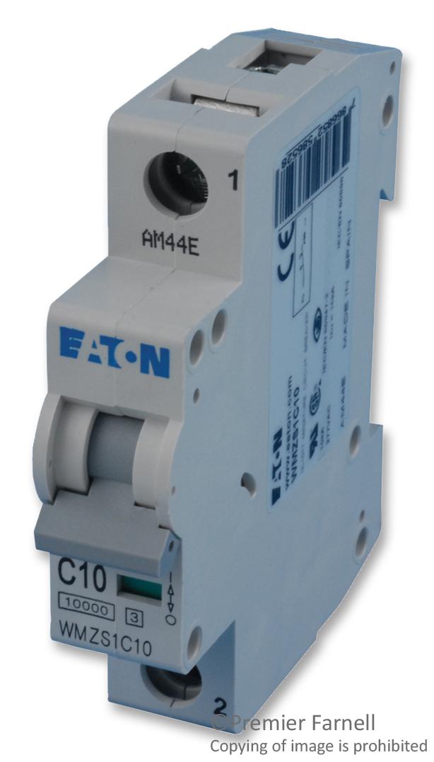 Eaton Cutler Hammer Faz-C3/1-Sp Circuit Breaker, Thermal Magnetic, 1P, 3A